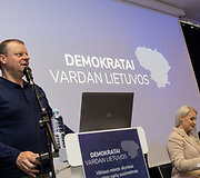 Demokratų sąjungos &bdquo;Vardan Lietuvos&ldquo; Vilniaus skyriaus steigimas