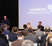 Demokratų sąjungos &bdquo;Vardan Lietuvos&ldquo; Vilniaus skyriaus steigimas