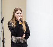 Atvelykio &scaron;ventė prezidentūros kieme