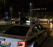 Naktinis kelių policijos reidas