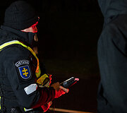 Naktinis kelių policijos reidas