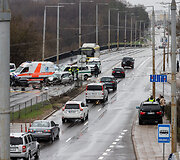Avarija sostinėje ant Valakampių tilto 