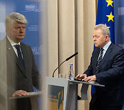 J.Wojciechowskio ir K. Navicko spaudos konferencija
