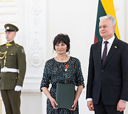 &bdquo;Už nuopelnus Lietuvai&ldquo; medalio įteikimas