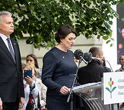 Gitanas Nausėda ir Diana Nausėdienė