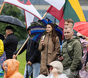 Seimo opozicijos atstovai susitiko su &Scaron;eimų mar&scaron;o protestuotojais