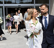 Agotos Jakutytės ir Mindaugo Kri&scaron;čiūno vestuvės