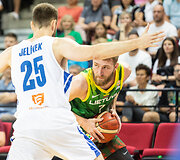 Pasaulio krep&scaron;inio čempionato atrankos rungtynės: Lietuva - Čekija