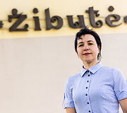 Kretingos mokyklos-darželio &bdquo;Žibutė&ldquo; direktorė Snieguolė Bružė