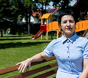 Kretingos mokyklos-darželio &bdquo;Žibutė&ldquo; direktorė Snieguolė Bružė