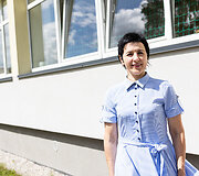 Kretingos mokyklos-darželio &bdquo;Žibutė&ldquo; direktorė Snieguolė Bružė