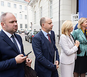 Komentarai žiniasklaidai po Prezidento susitikimo su Seimo opozicinių frakcijų seniūnais