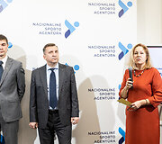 Nacionalinės sporto agentūros atidarymas