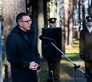 Tautų sandraugos atminimo dienos, pasaulinių karų aukų pagerbimo ir Vokietijos tautinio gedulo dienos minėjimo ceremonija