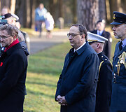 Tautų sandraugos atminimo dienos, pasaulinių karų aukų pagerbimo ir Vokietijos tautinio gedulo dienos minėjimo ceremonija