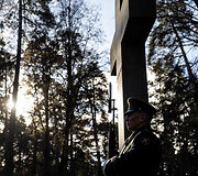 Tautų sandraugos atminimo dienos, pasaulinių karų aukų pagerbimo ir Vokietijos tautinio gedulo dienos minėjimo ceremonija