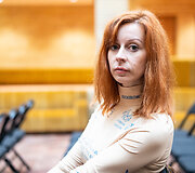 Ukrainos dramaturgė Lena Liagu&scaron;onkova