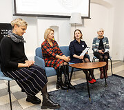Milda Valančiauskienė, Edita Tamo&scaron;iūnaitė, Rūta Elijo&scaron;aitytė-Kaikarė ir Birutė Jonu&scaron;kaitė