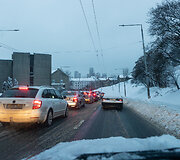 Pirmadienio rytas po stipraus snygio