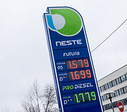Kuro kainos &bdquo;Neste&ldquo; degalinėje