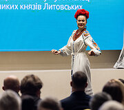 Valdovų rūmų muziejaus parengto audiogido ukrainiečių kalba pristatymas