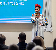 Valdovų rūmų muziejaus parengto audiogido ukrainiečių kalba pristatymas