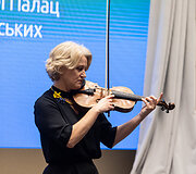 Valdovų rūmų muziejaus parengto audiogido ukrainiečių kalba pristatymas