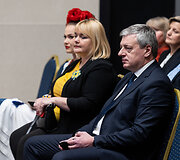Valdovų rūmų muziejaus parengto audiogido ukrainiečių kalba pristatymas