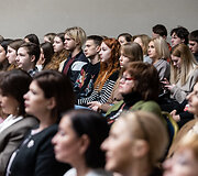 Valdovų rūmų muziejaus parengto audiogido ukrainiečių kalba pristatymas