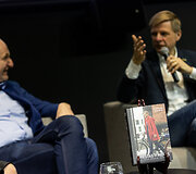 Remigijaus &Scaron;ima&scaron;iaus knygos &bdquo;Miestas ir meras&ldquo; pristatymas