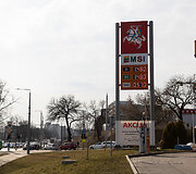Degalų kainos Emsi degalinėje