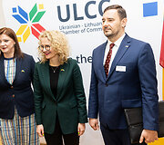 Ukrainos-Lietuvos prekybos rūmų atidarymas