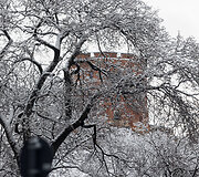 Vilnių užklojo sniegas