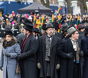 Trijų Baltijos valstybių vėliavų pakėlimo ceremonija