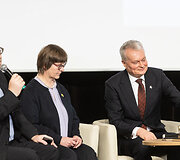 Lietuvi&scaron;kos &bdquo;Au&scaron;ros&ldquo; i&scaron;leidimo pristatymas Knygų mugėje