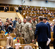 Konferencija &bdquo;Metai karo Ukrainoje&ldquo; Seime