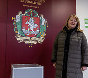 Vilija Blinkevičiūtė balsavo savivaldybių rinkimuose