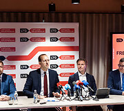 Egidijus Lazauskas, Marius Skuodis, Kęstutis &Scaron;liužas, Edvinas Kerza