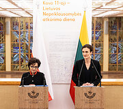 Elžbieta Witek, Viktorija Čmilytė-Nielsen