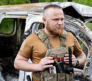 Rusų raketos susprogdintas automobilis Niujorke, Ukrainoje