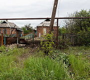 Rusų ap&scaron;audymų padariniai Niujorke, Ukrainoje