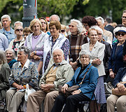 Okupacijos, genocido ir sovietmečio represijų aukų pagerbimo ceremonija