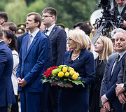 Okupacijos, genocido ir sovietmečio represijų aukų pagerbimo ceremonija