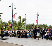 Okupacijos, genocido ir sovietmečio represijų aukų pagerbimo ceremonija