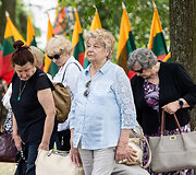 Okupacijos, genocido ir sovietmečio represijų aukų pagerbimo ceremonija