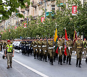Okupacijos, genocido ir sovietmečio represijų aukų pagerbimo ceremonija