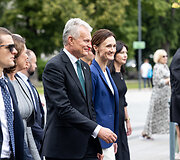 Gitanas Nausėda, Viktorija Čmilytė-Nielsen