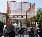 Ekspozicinės erdvės &bdquo;Paviljonas: Vilnius prie&scaron; 200 metų&ldquo; pristatymas
