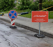 Gatvių infrastruktūros atnaujinimo darbų pristatymas
