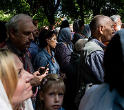 Religinė procesija aplink &Scaron;v. Dvasios vienuolyną